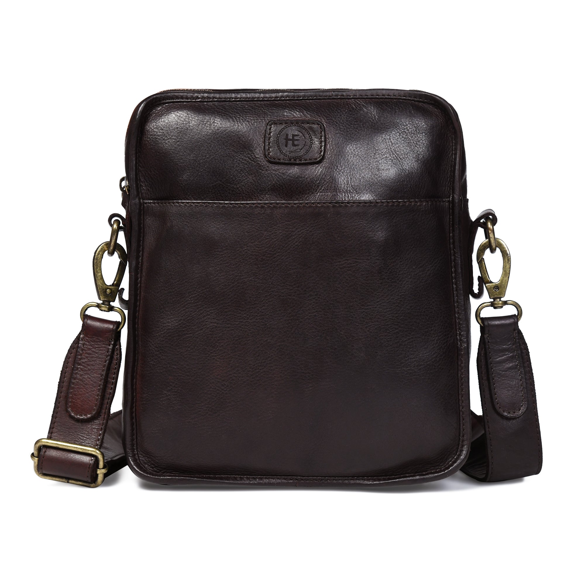 Verdant Trail Leather Sling Bag